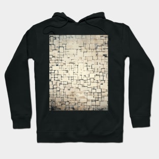 Vintage bricks wall abstract street art Hoodie